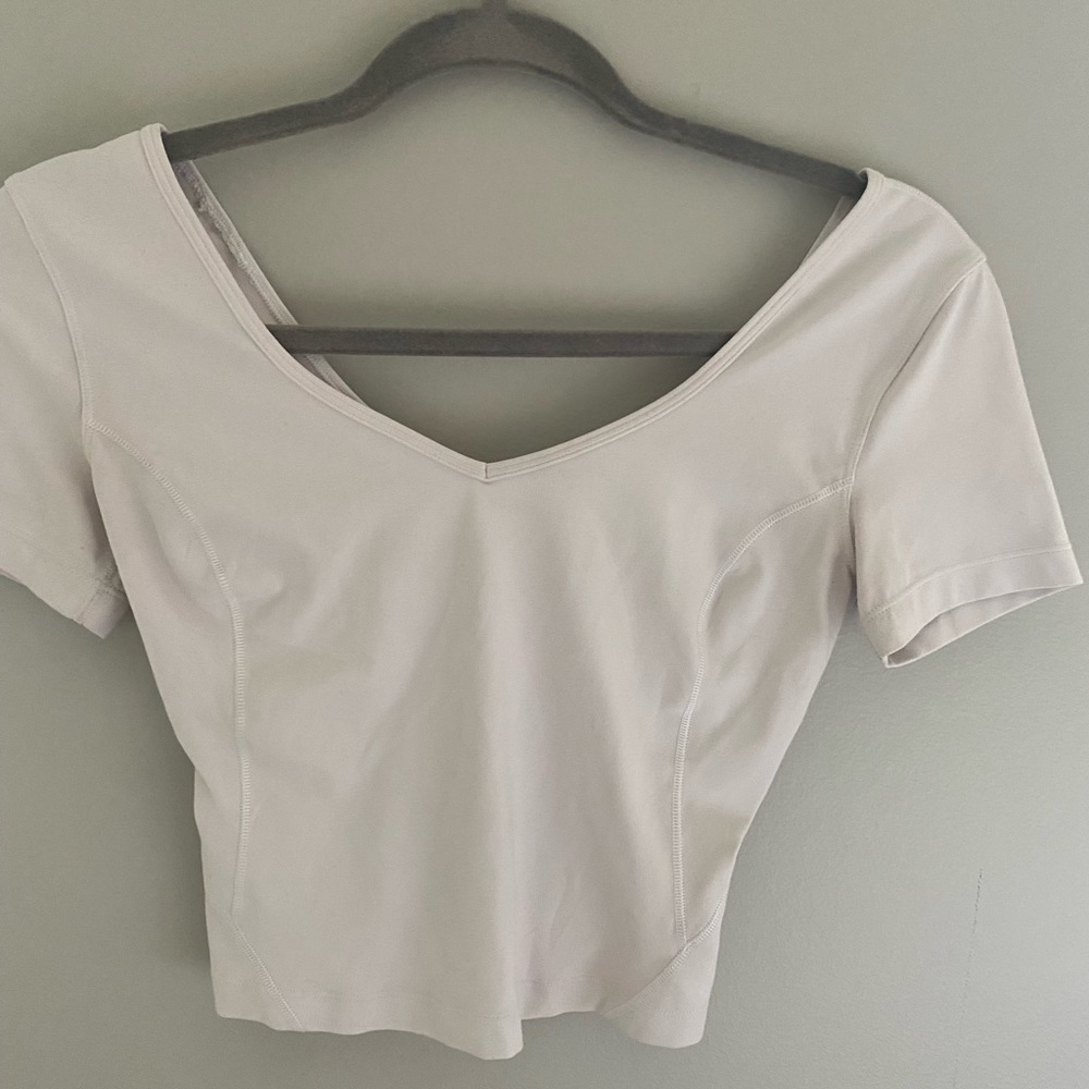 lululemon white align top